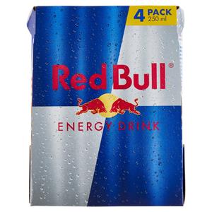 Red Bull Energy Drink, 4x250 ml