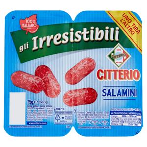 Citterio gli Irresistibili Salamini 2 x 37,5 g