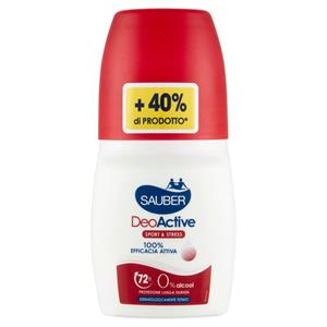 Sauber DeoActive Sport & Stress Roll-on 70 ml