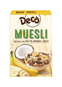 DECO  MUESLI CROCCAN.FRUT.375