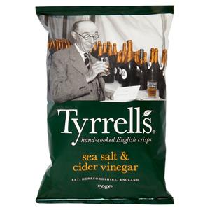 Tyrrells sea salt & cider vinegar 150 g