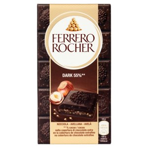 Ferrero Rocher Dark 55%** Nocciola 90 g