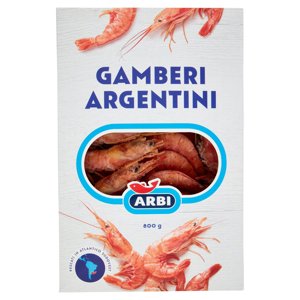 Arbi Gamberi Argentini Interi Congelati 800 g