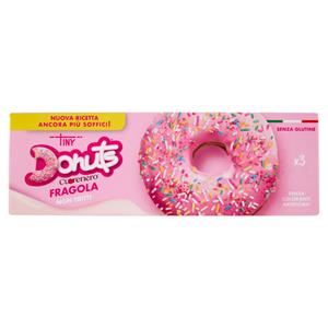 Cuorenero Tiny Donuts Fragola 3 x 37 g