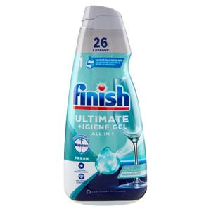 Finish Ultimate + Igiene Gel Napisan Regular gel Lavastoviglie 42 lavaggi 560 ml