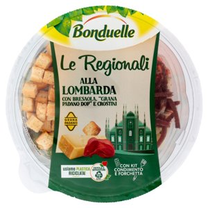 Bonduelle Le Regionali alla Lombarda con Bresaola, "Grana Padano DOP" e Crostini 130 g