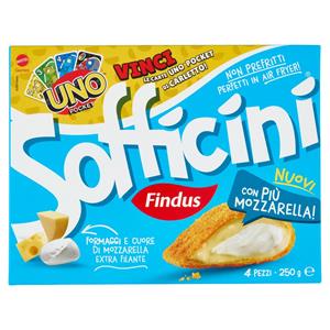 Sofficini Findus 4 Sofficini Formaggi Più Mozzarella 250 g