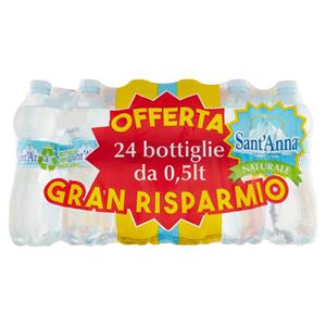 Sant'Anna Naturale Sorgente Rebruant Vinadio 24 x 0,5 L