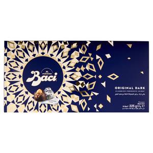 BACI PERUGINA Classico Cioccolatini Fondenti ripieni al Gianduia Scatola Regalo 225g