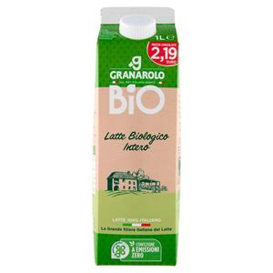 Granarolo Bio Latte Biologico Intero 1 L