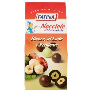 Fatina Nocciole al Cioccolato Bianco, al Latte e Fondente 160 g