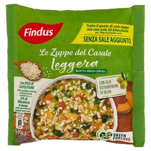 Findus Le Zuppe del Casale Leggera - Senza Cereali 500 g