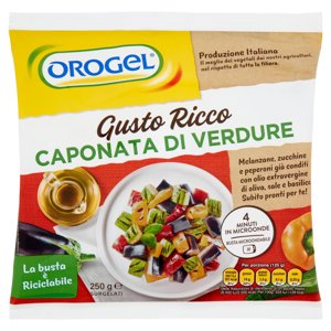 Orogel Gusto Ricco Caponata di Verdure Surgelati 250 g