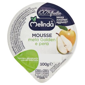 Melinda Mousse mela Golden e pera 100 g