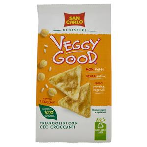 San Carlo Benessere Veggy Good Triangolini con Ceci Croccanti 65 g