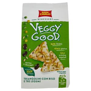 San Carlo Benessere Veggy Good Triangolini con Riso e Tre Legumi 65 g