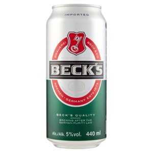 BECK'S Birra pilsner tedesca lattina 44cl