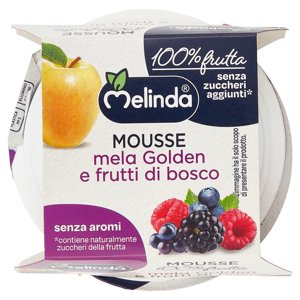 Melinda Mousse mela Golden e frutti di bosco 2 x 100 g