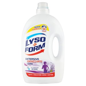 Lysoform Detersivo Igienizzante Lavanda 54 Lavaggi 2,43 L