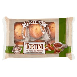 Beniamino Tortini con crema alla Nocciola 6 x 41,7 g