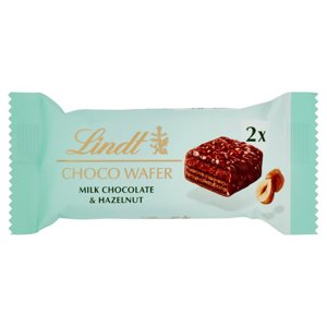 Lindt ChocoWafer Snack Cioccolato al latte Cioccolato con nocciole 30 g