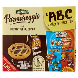 Parmareggio l'ABC della merenda con Crostatina al Cacao