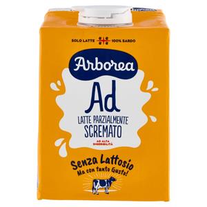 Arborea Ad Latte Parzialmente Scremato ad Alta Digeribilità Senza Lattosio 500 ml