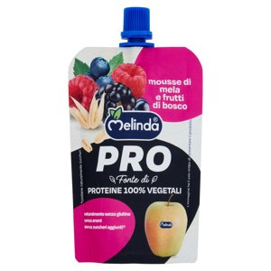 Melinda Pro mousse di mela e frutti di bosco 100 g