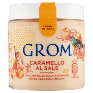 Grom Caramello al Sale con Caramello Belga e Francese e Sale Rosa dell'Himalaya 305 g