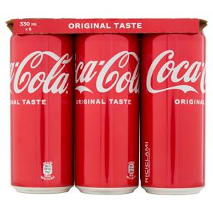 Coca-Cola Regular 6 x 33 cl