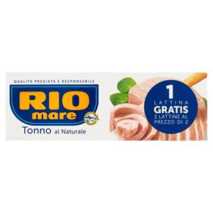 Rio mare Tonno al Naturale 3 x 80 g