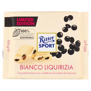 Ritter Sport Bianco Liquirizia 100 g