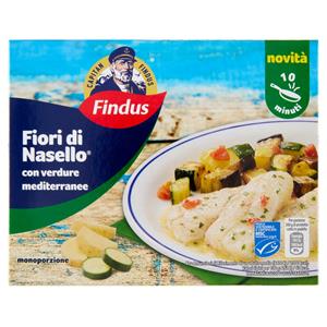 Capitan Findus Fiori Di Nasello con verdure mediterranee 300 g