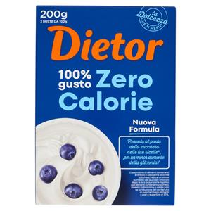 Dietor Zero Calorie Buste 2 x 100 g