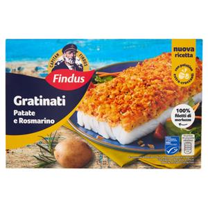 Capitan Findus I Gratinati Merluzzo con Patate e Rosmarino 380 g