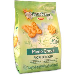 Mulino Bianco Armonia Fiori d'Acqua Cracker Senza Lievito Ricchi di Fibre 250g