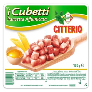 Citterio Cubetti Pancetta Affumicata 130 g