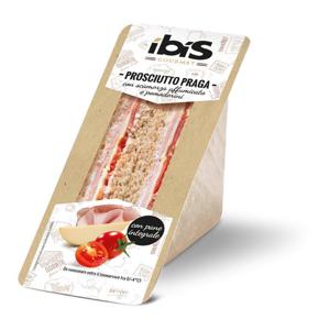 ibis Gourmet Prosciutto Praga con scamorza affumicata e pomodorini 170 g