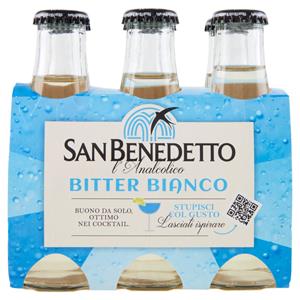 San Benedetto l'Analcolico Bitter Bianco 6 x 10 cl