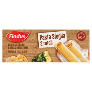 Findus Pasta Sfoglia 2 rotoli 500 g