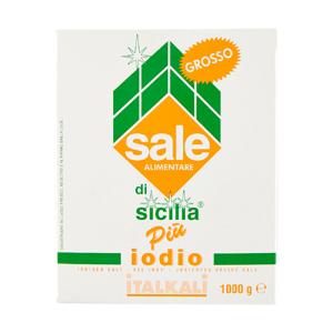 Sale di Sicilia Più iodio grosso 1000 g