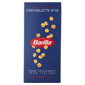 Barilla Pasta Conchigliette n.39 100% grano italiano 500 g