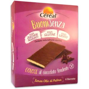 Céréal BuoniSenza Golosi al cioccolato fondente 6 x 17 g