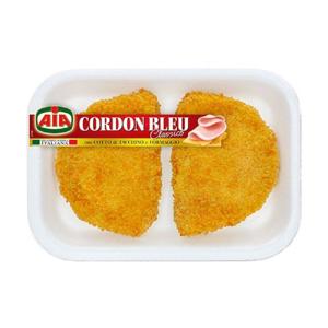 Aia Gli Originali Cordon Bleu Classico con Ripieno di Tacchino e Formaggio 0,245 kg