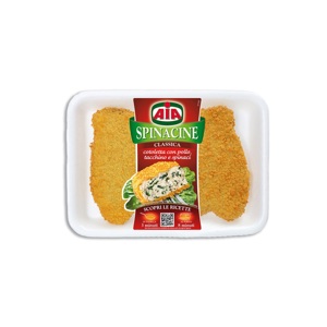 Aia Spinacine Originali Cotoletta di Pollo e Tacchino con Spinaci 0,220 kg