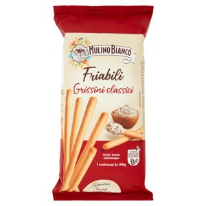 Mulino Bianco Friabili Grissini Classici con Farina Sostenibile 300g