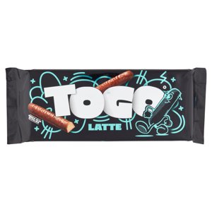 Pavesi Togo Latte Snack Biscotto Ricoperto con Cioccolato al Latte 120g