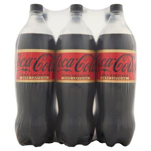 COCA-COLA Zero Zuccheri Senza Caffeina 1,5 lt x6 (PET)