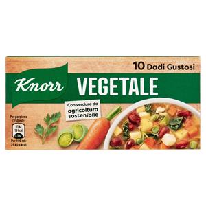 Knorr il Dado Vegetale 10 dadi 100 g