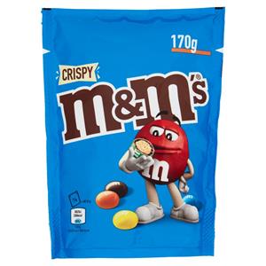 M&M's Snack Crispy Confetti al Cioccolato con Riso Soffiato 170 g